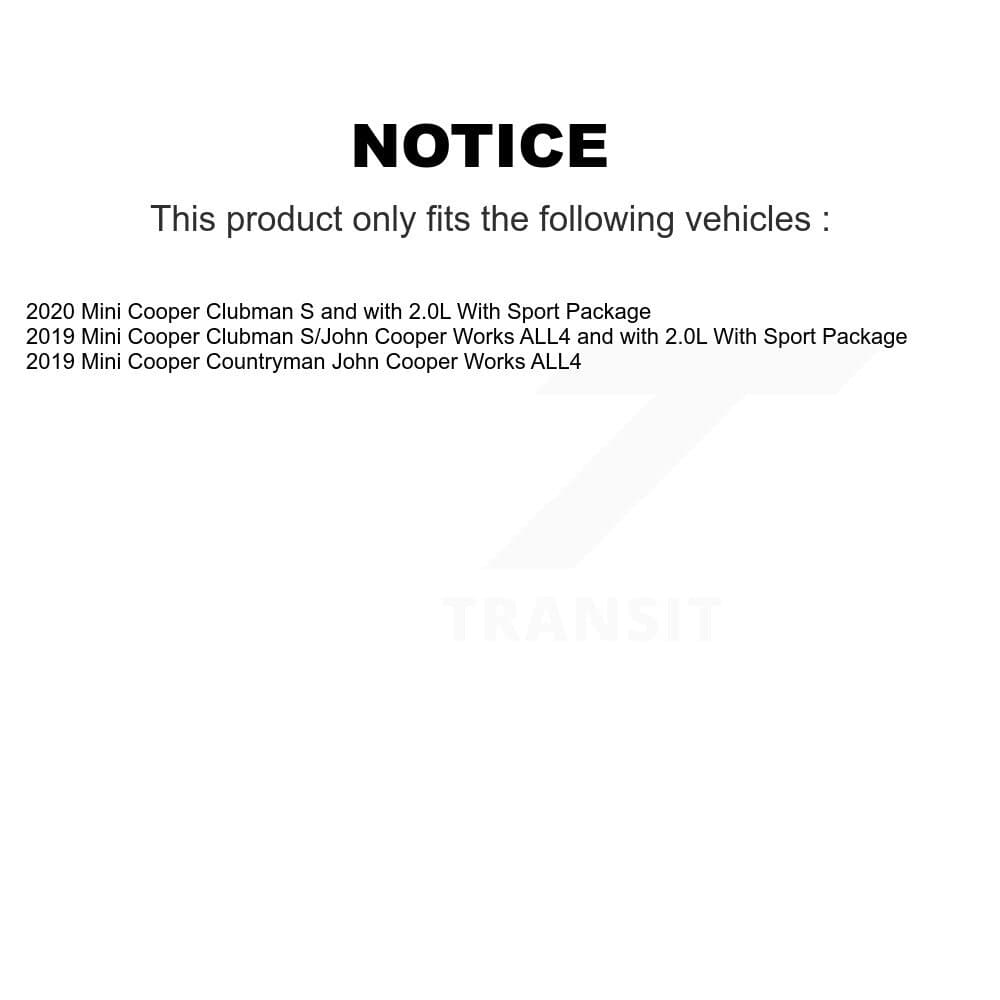 CMX - KCW-101126 - Front and Rear Disc Brake Pad Kits image 9