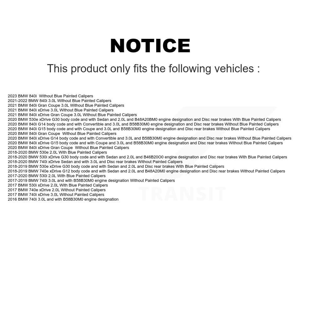 CMX - KCW-101128 - Front and Rear Disc Brake Pad Kits image 9