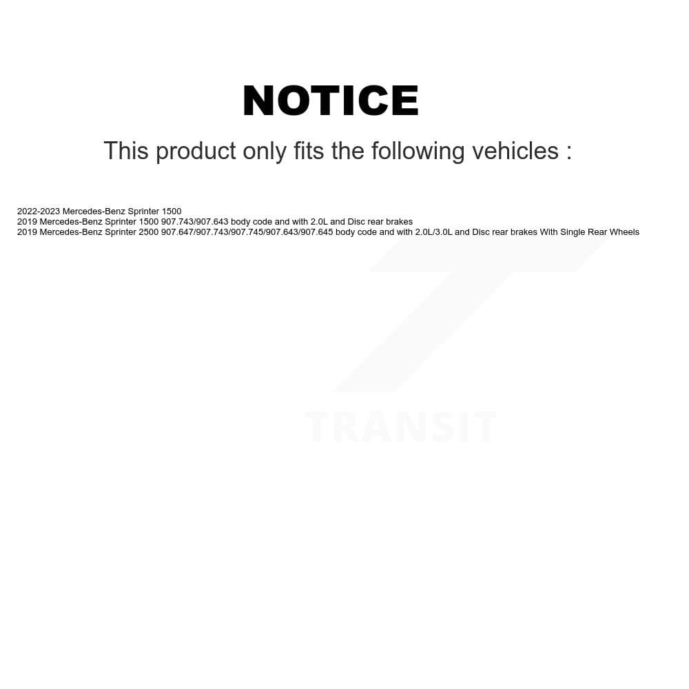 CMX - KCW-101133 - Front and Rear Disc Brake Pad Kits image 9