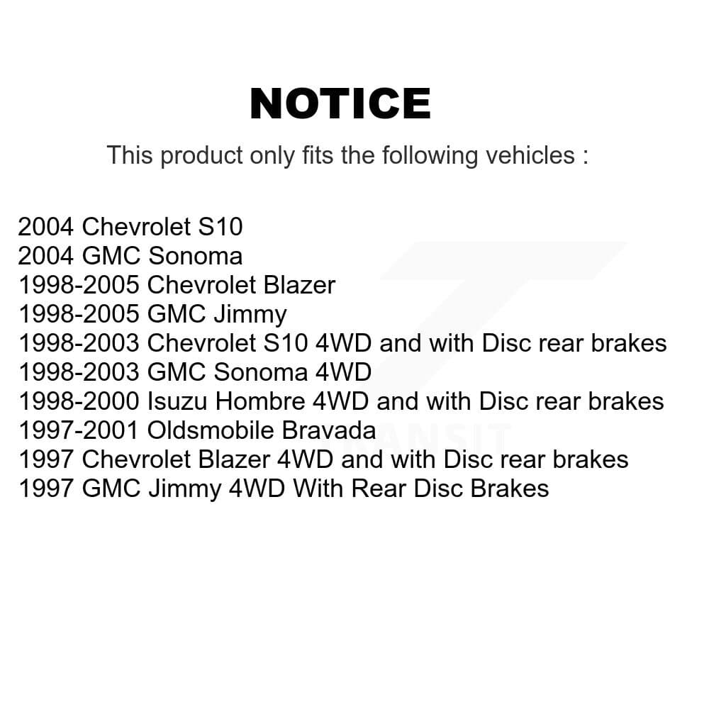 CMX - KCX-100058 - Front and Rear Disc Brake Pad Kits image 9