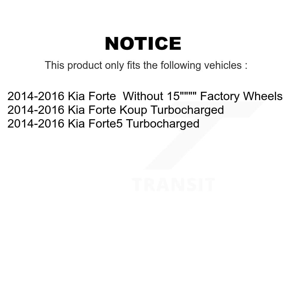CMX - KCX-100122 - Front and Rear Disc Brake Pad Kits image 9