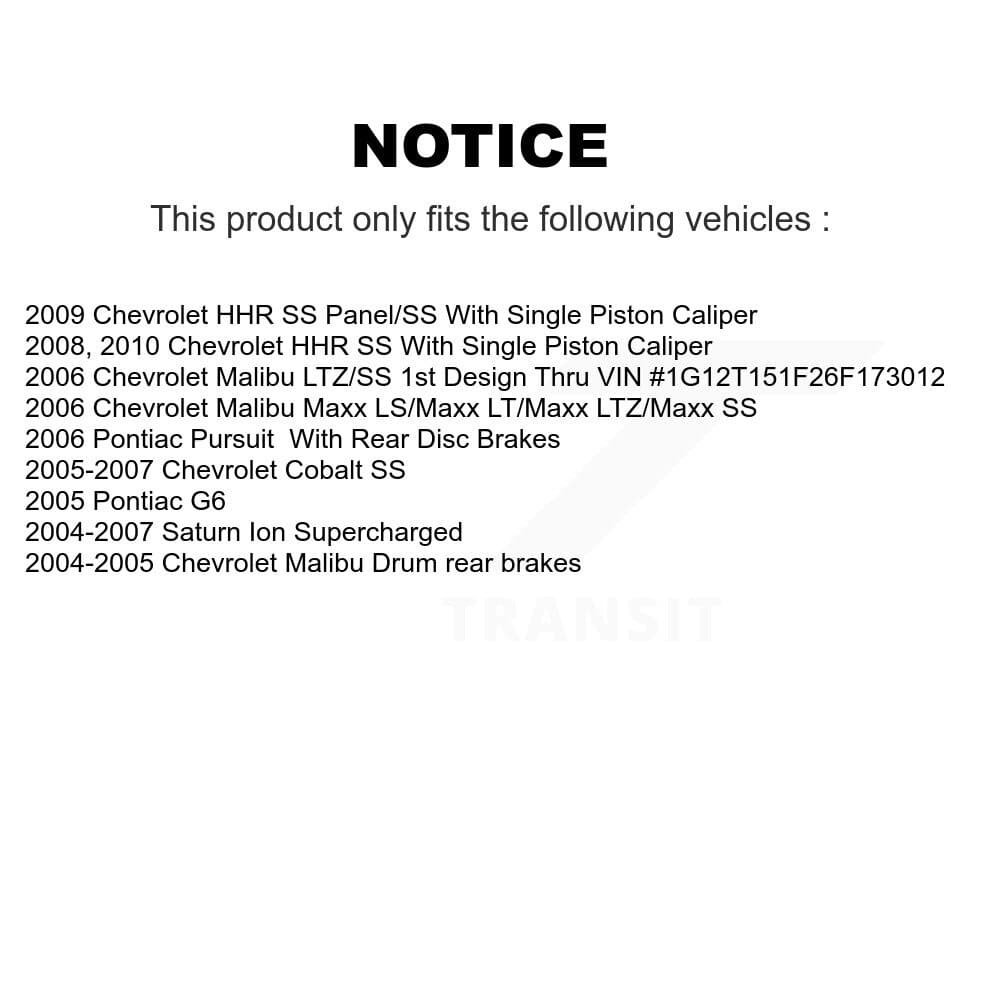 CMX - KCX-100147 - Front and Rear Disc Brake Pad Kits image 9