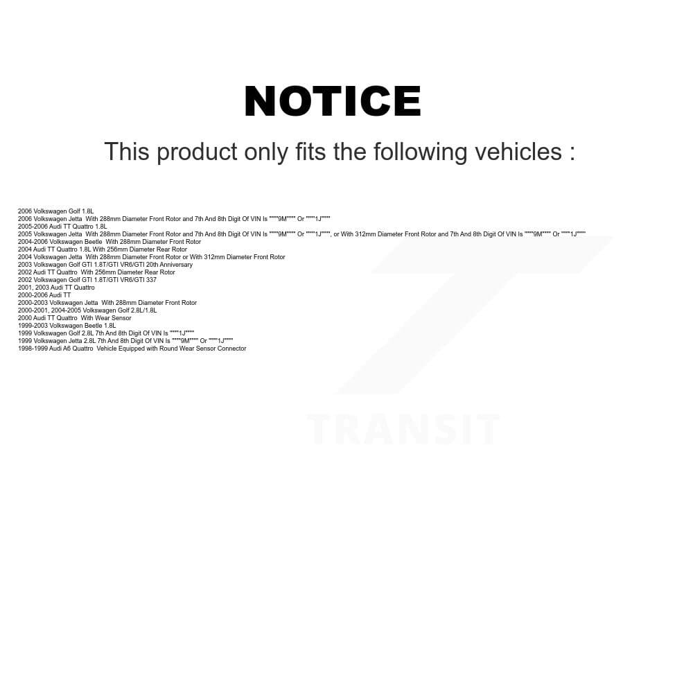CMX - KCX-100163 - Front and Rear Disc Brake Pad Kits image 9
