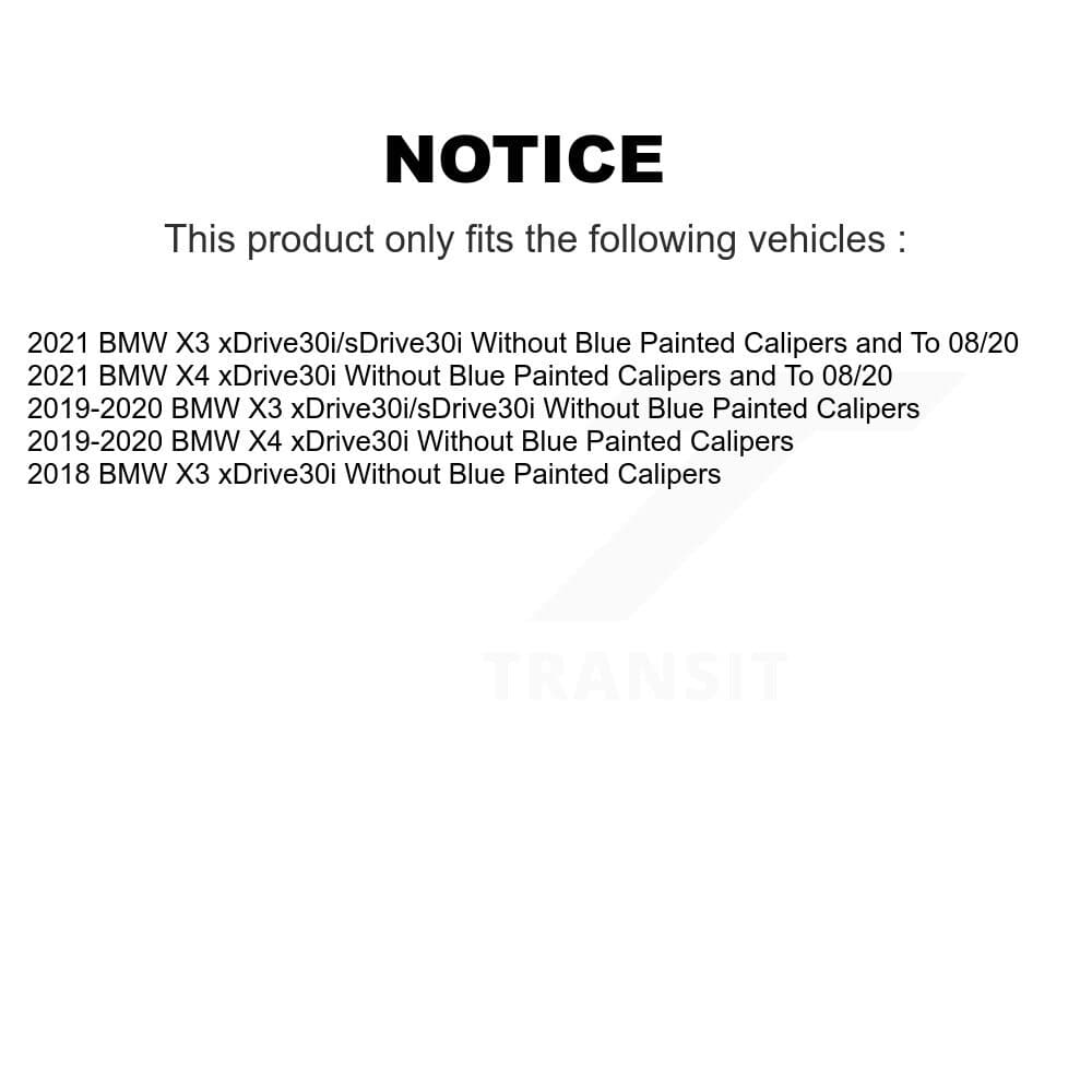 CMX - KCX-100202 - Front and Rear Disc Brake Pad Kits image 9