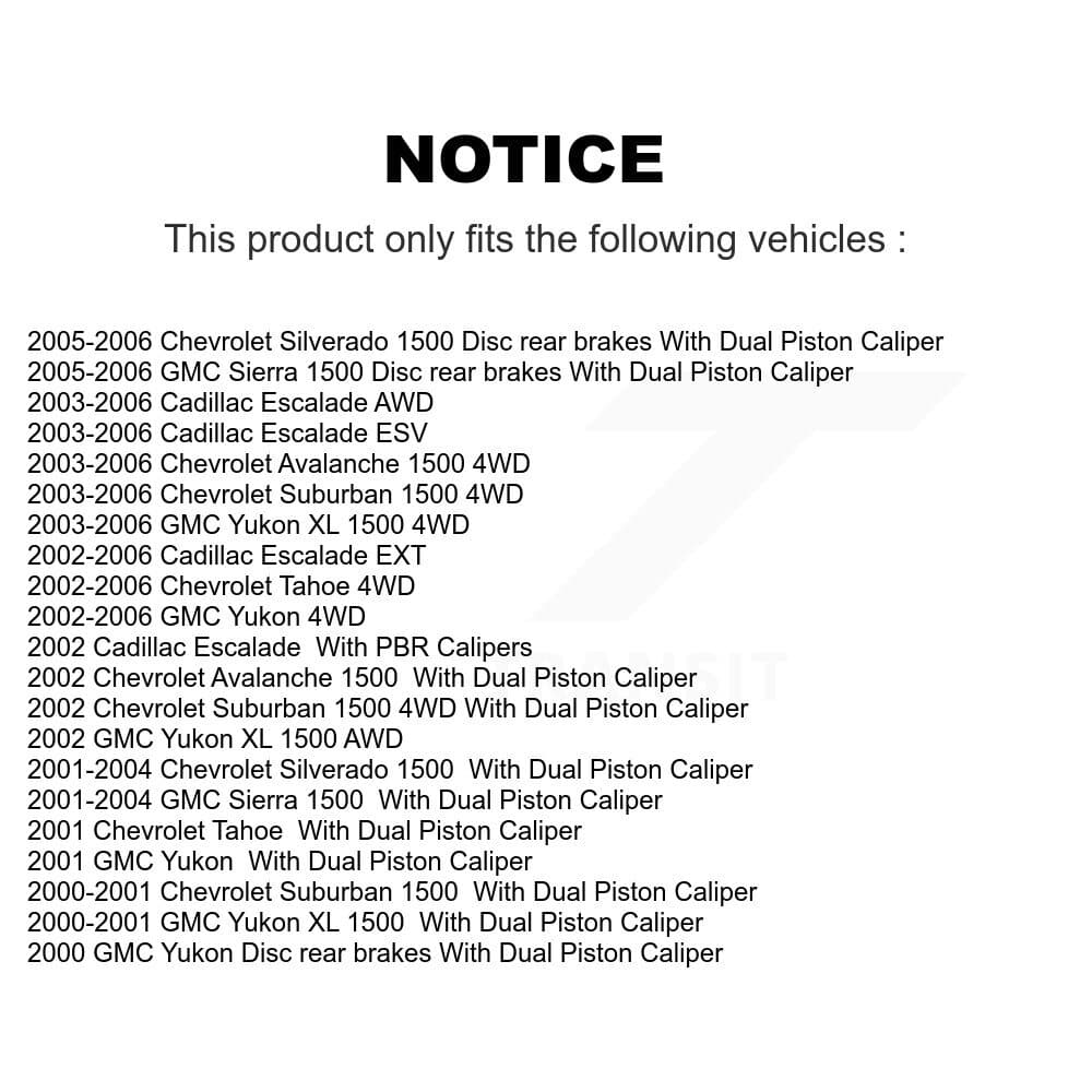 CMX - KCX-100223 - Front and Rear Disc Brake Pad Kits image 9