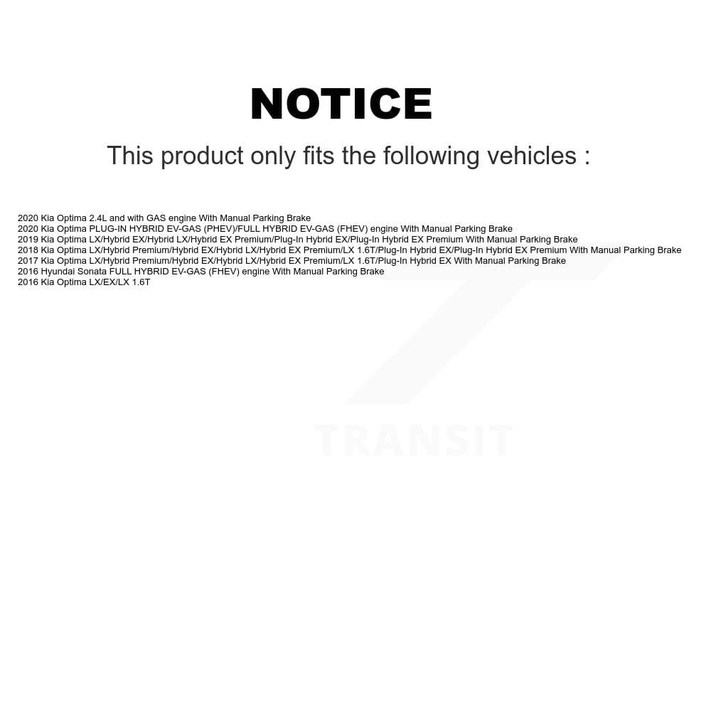 CMX - KCX-100247 - Front and Rear Disc Brake Pad Kits image 9