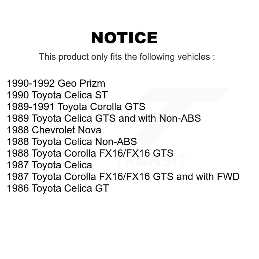 CMX - KCX-100280 - Front and Rear Disc Brake Pad Kits image 9