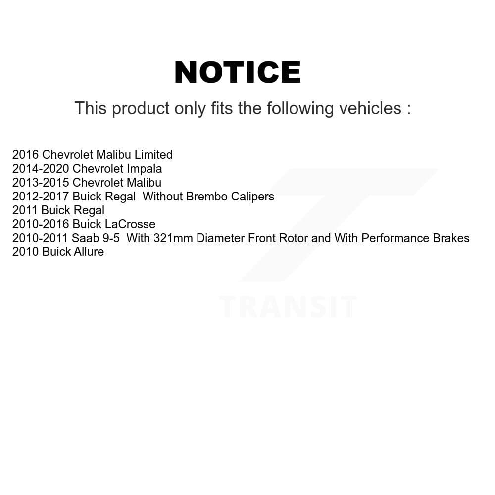 CMX - KCX-100302 - Front and Rear Disc Brake Pad Kits image 9