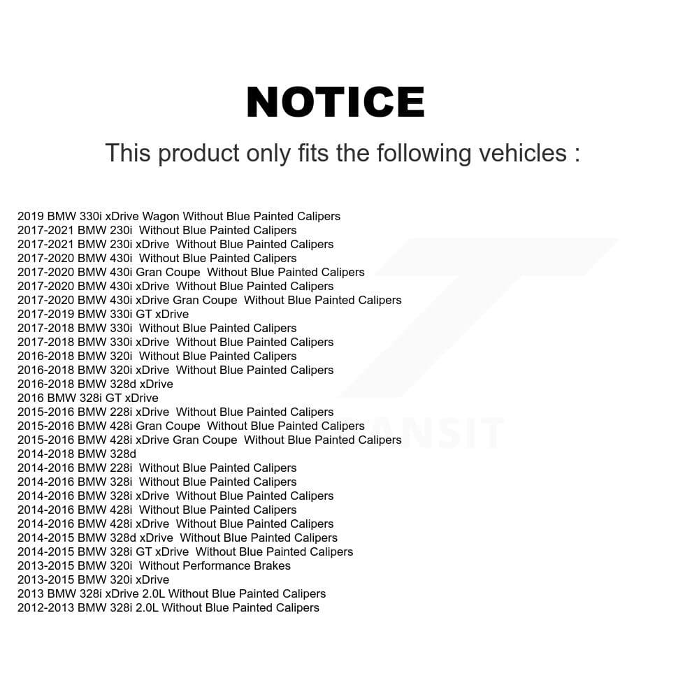CMX - KCX-100316 - Front and Rear Disc Brake Pad Kits image 9