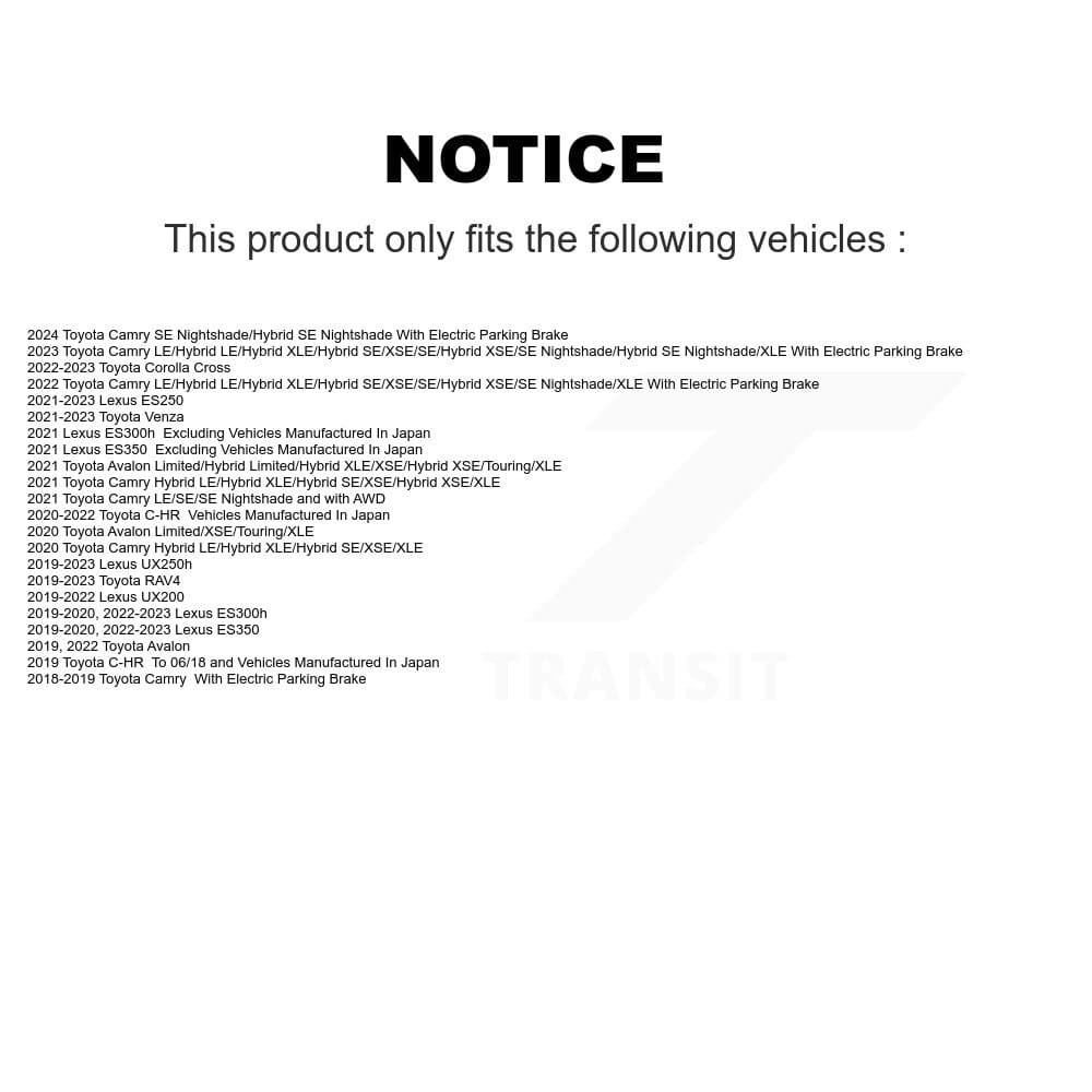 CMX - KCX-100327 - Front and Rear Disc Brake Pad Kits image 9