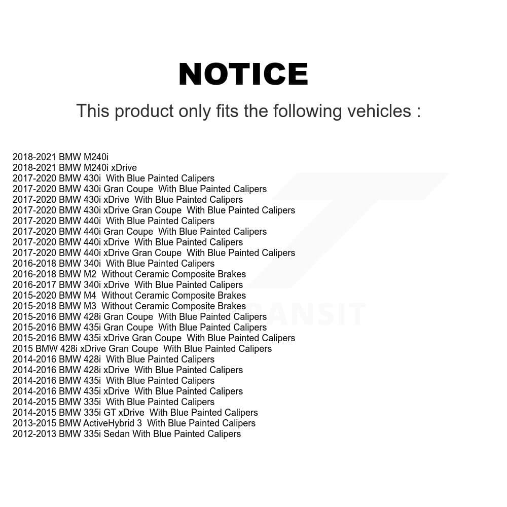 CMX - KCX-100392 - Front and Rear Disc Brake Pad Kits image 9