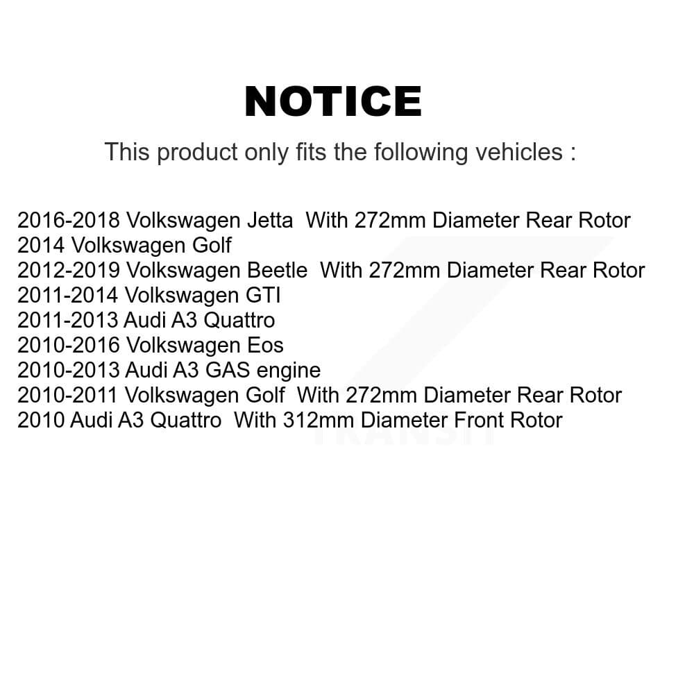 CMX - KCX-100412 - Front and Rear Disc Brake Pad Kits image 9