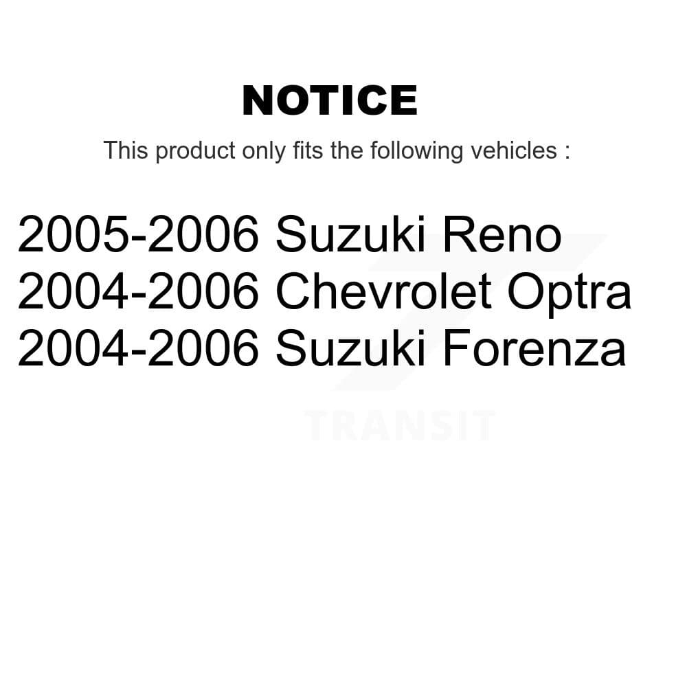CMX - KCX-100505 - Front and Rear Disc Brake Pad Kits image 9