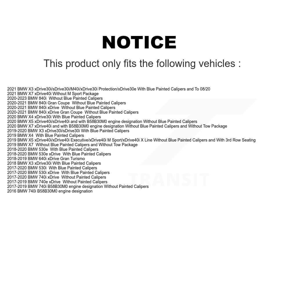 CMX - KCX-100595 - Front and Rear Disc Brake Pad Kits image 9