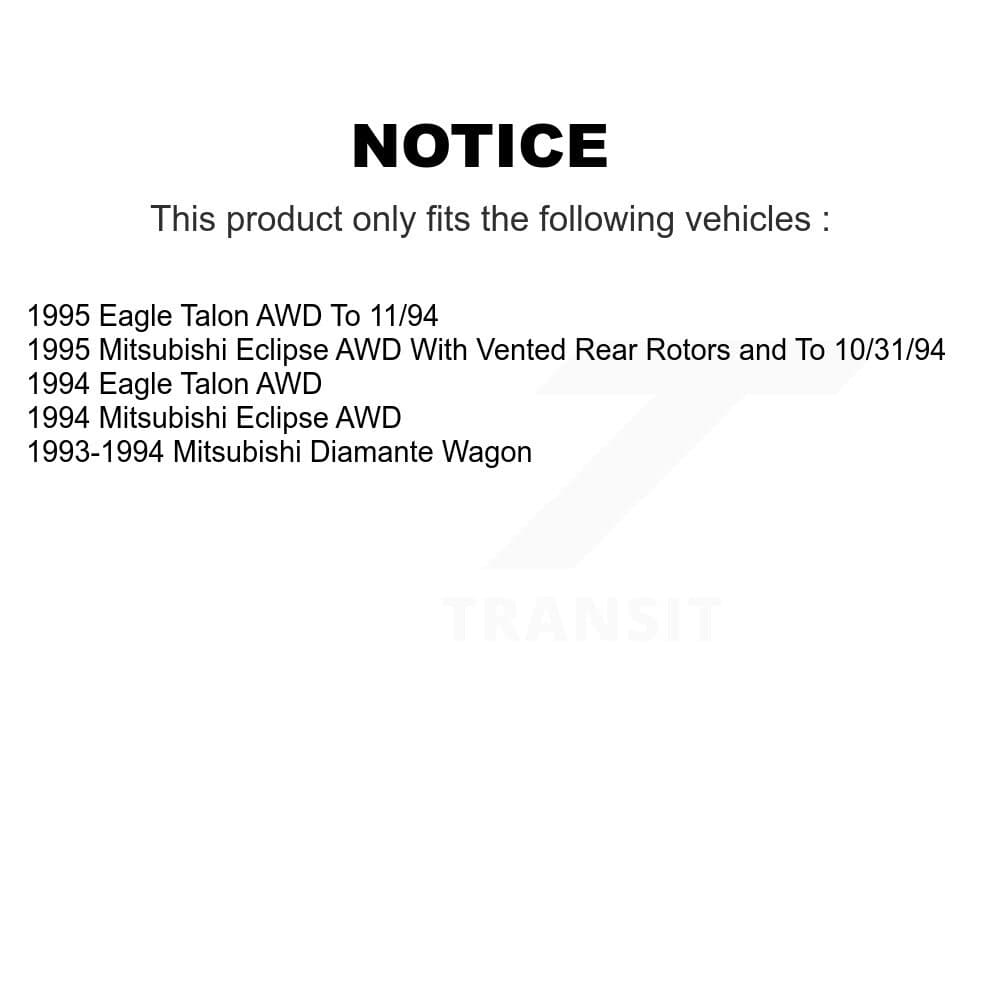 CMX - KCX-100698 - Front and Rear Disc Brake Pad Kits image 9
