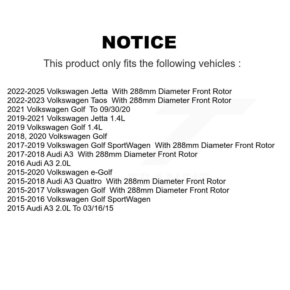 Transit Auto - KDA-100279 - Front Disc Brake Kits image 19
