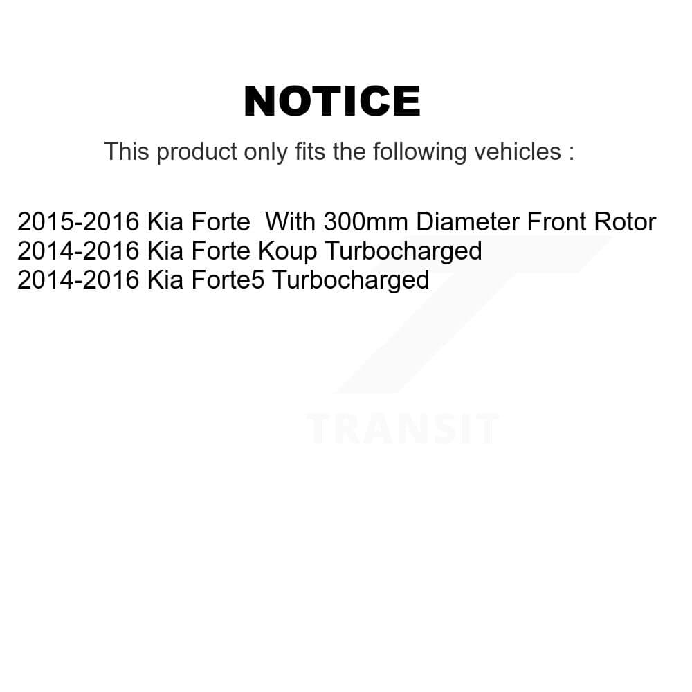 Transit Auto - KDA-100285 - Front Disc Brake Kits image 19