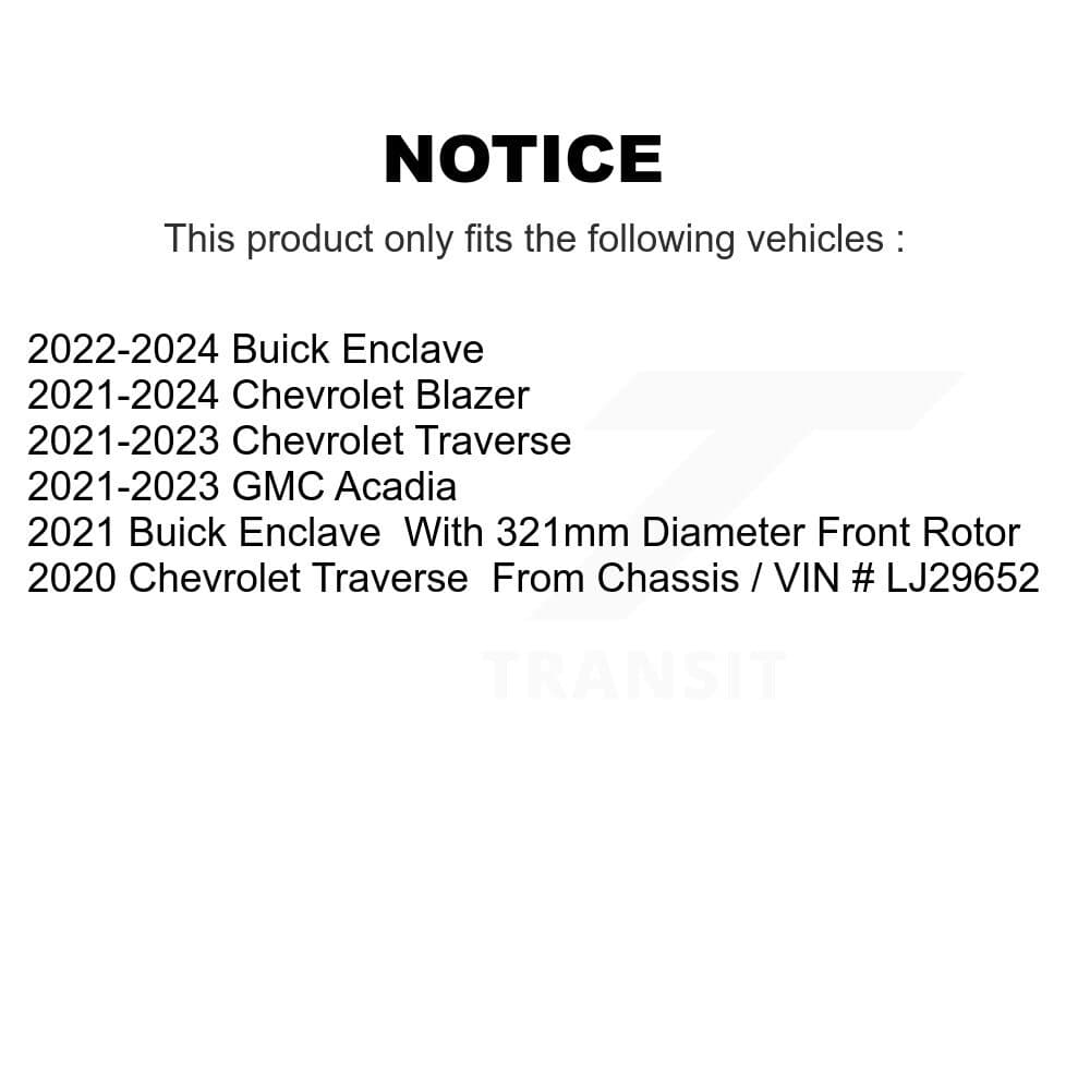 Transit Auto - KDA-100541 - Front Disc Brake Kits image 19