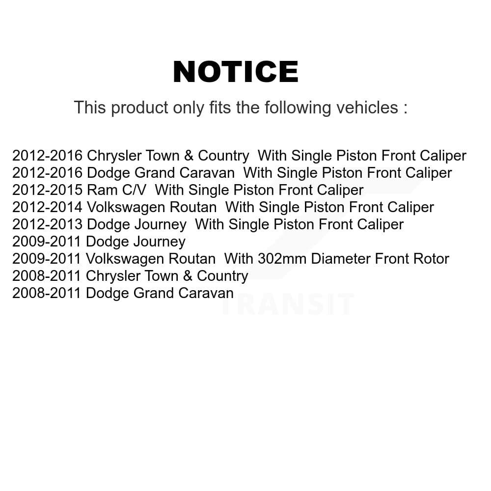 Transit Auto - KDA-100552 - Front Disc Brake Kits image 19