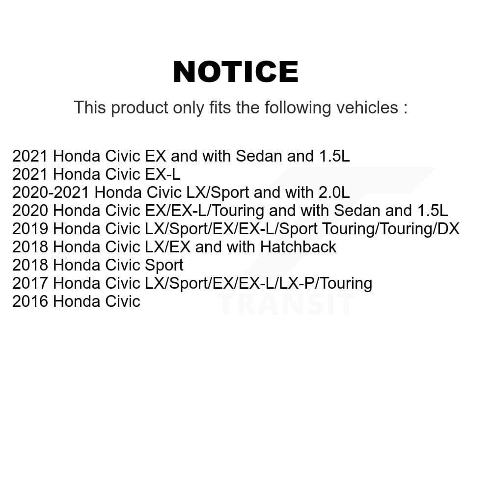 Transit Auto - KDA-100780 - Front and Rear Disc Brake Kits image 19