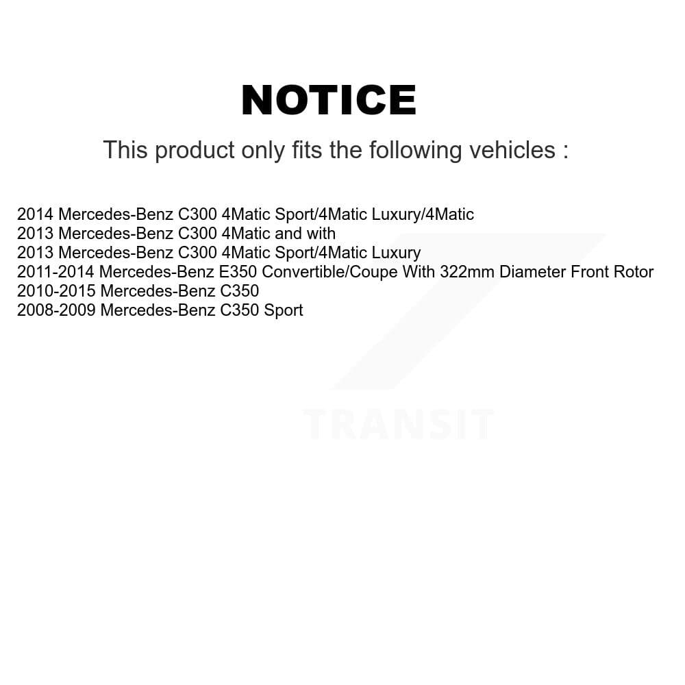 Transit Auto - KDA-101209 - Front and Rear Disc Brake Kits image 19