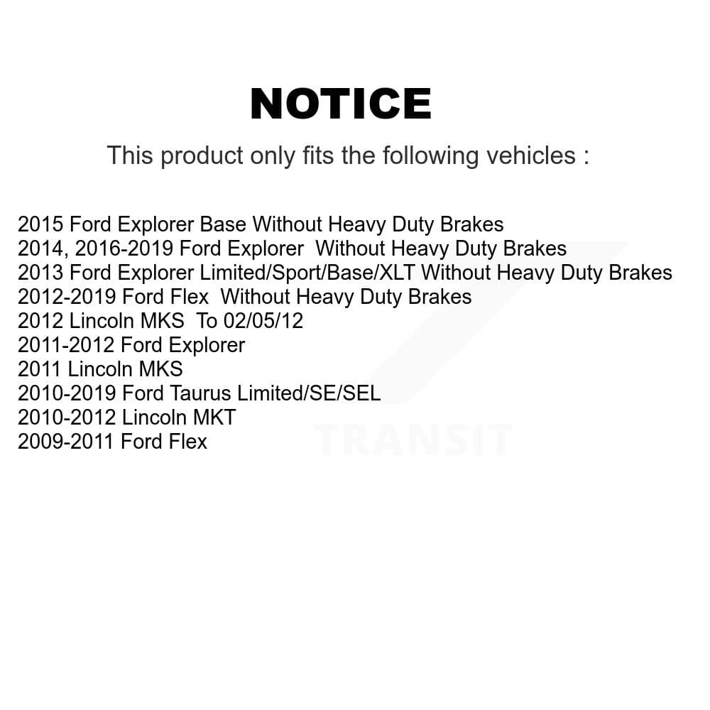 Transit Auto - KDA-101377 - Front and Rear Disc Brake Kits image 19