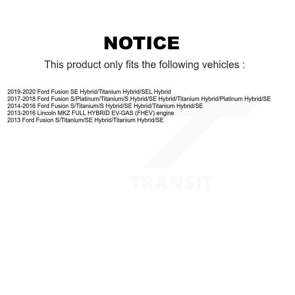 Transit Auto - KDA-101432 - Front and Rear Disc Brake Kits image 19