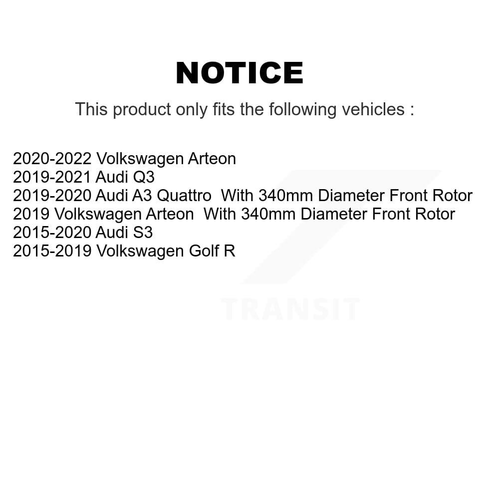 Transit Auto - KDA-101614 - Front and Rear Disc Brake Kits image 19
