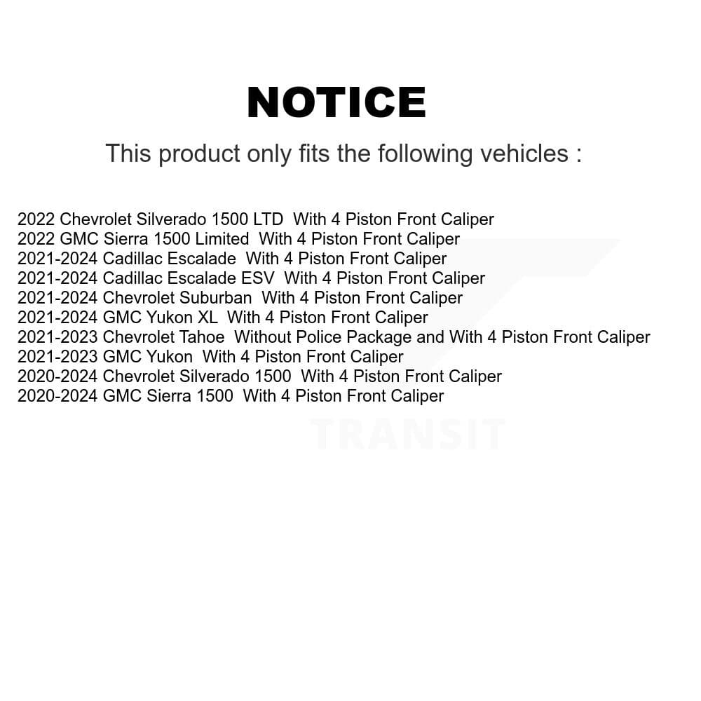 Transit Auto - KDA-101709 - Front and Rear Disc Brake Kits image 19