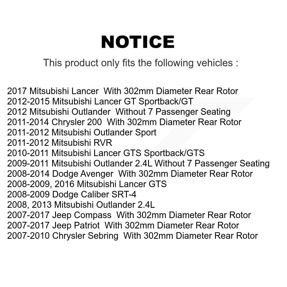 Transit Auto - KDA-101967 - Rear Disc Brake Kits image 19