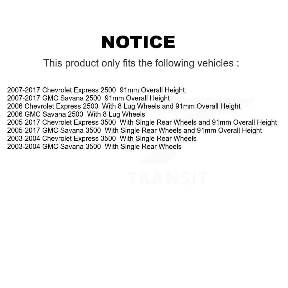 Transit Auto - KDA-102043 - Rear Disc Brake Kits image 19