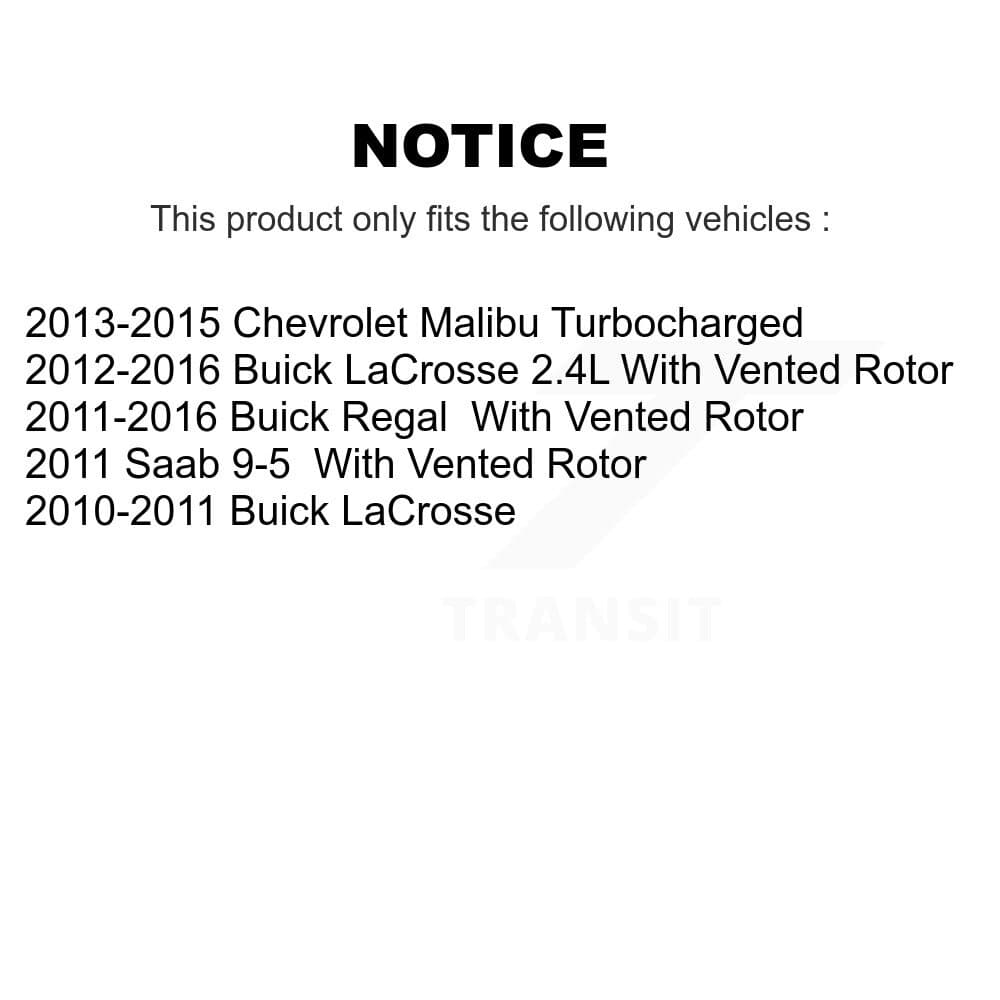 Transit Auto - KDA-102050 - Rear Disc Brake Kits image 19