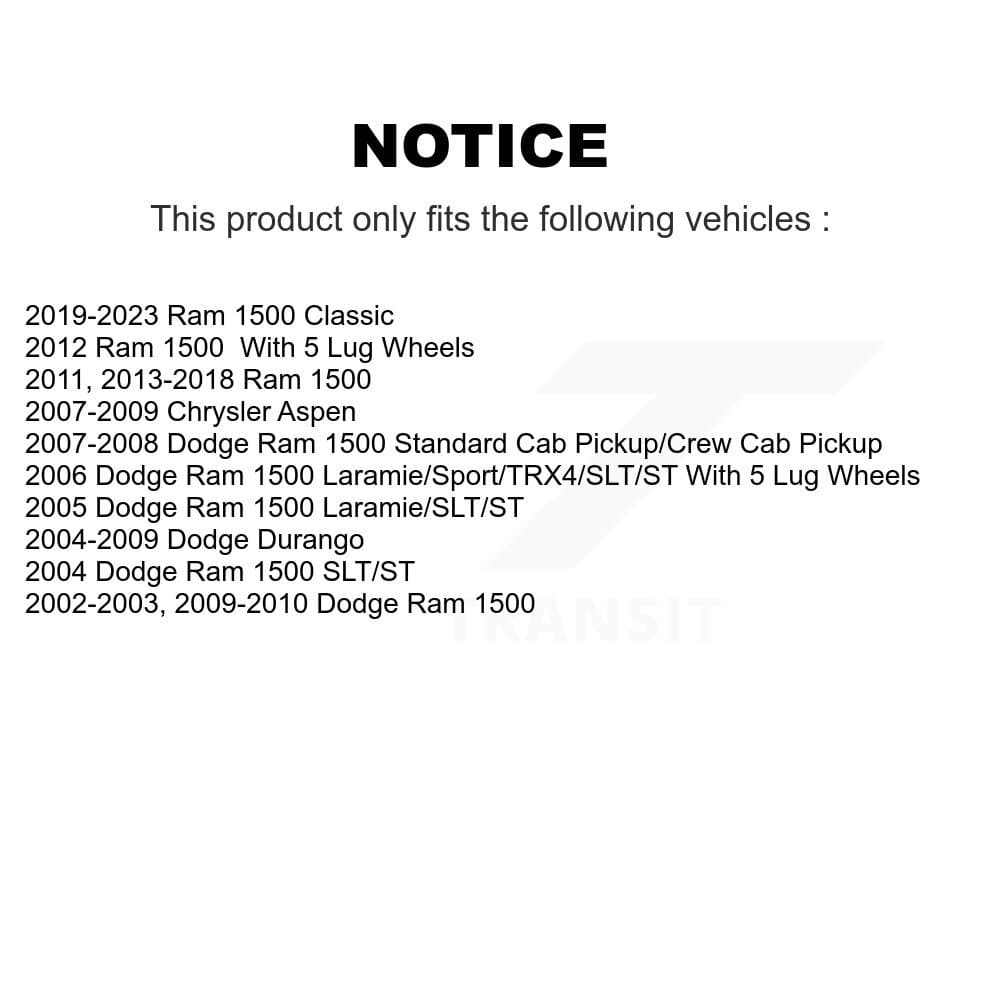 Transit Auto - KDA-102133 - Rear Disc Brake Kits image 19