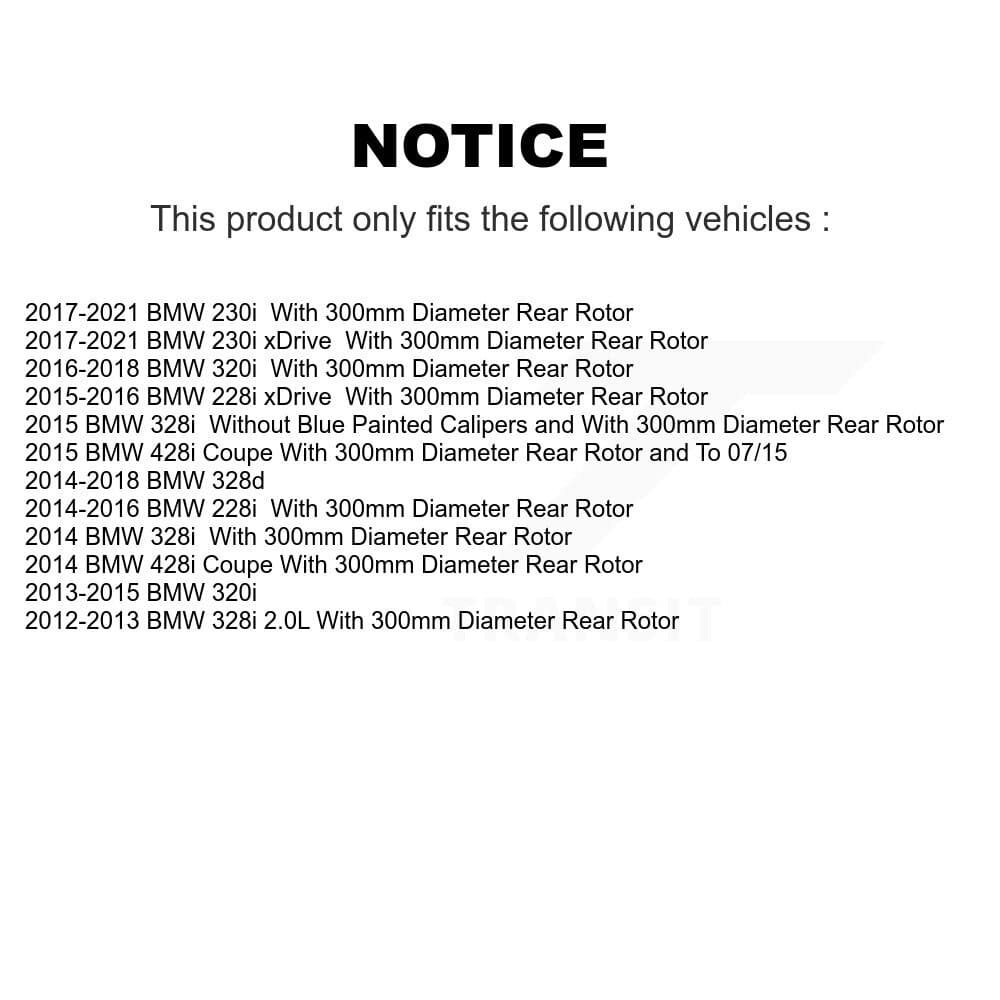 Transit Auto - KDA-102169 - Rear Disc Brake Kits image 19