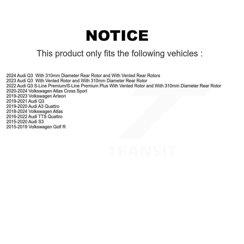 Transit Auto - KDA-102203 - Rear Disc Brake Kits image 19