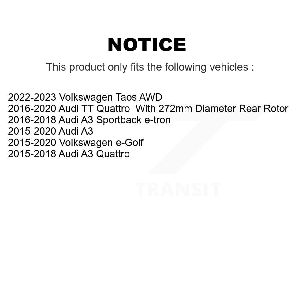 Transit Auto - KDA-102281 - Rear Disc Brake Kits image 19
