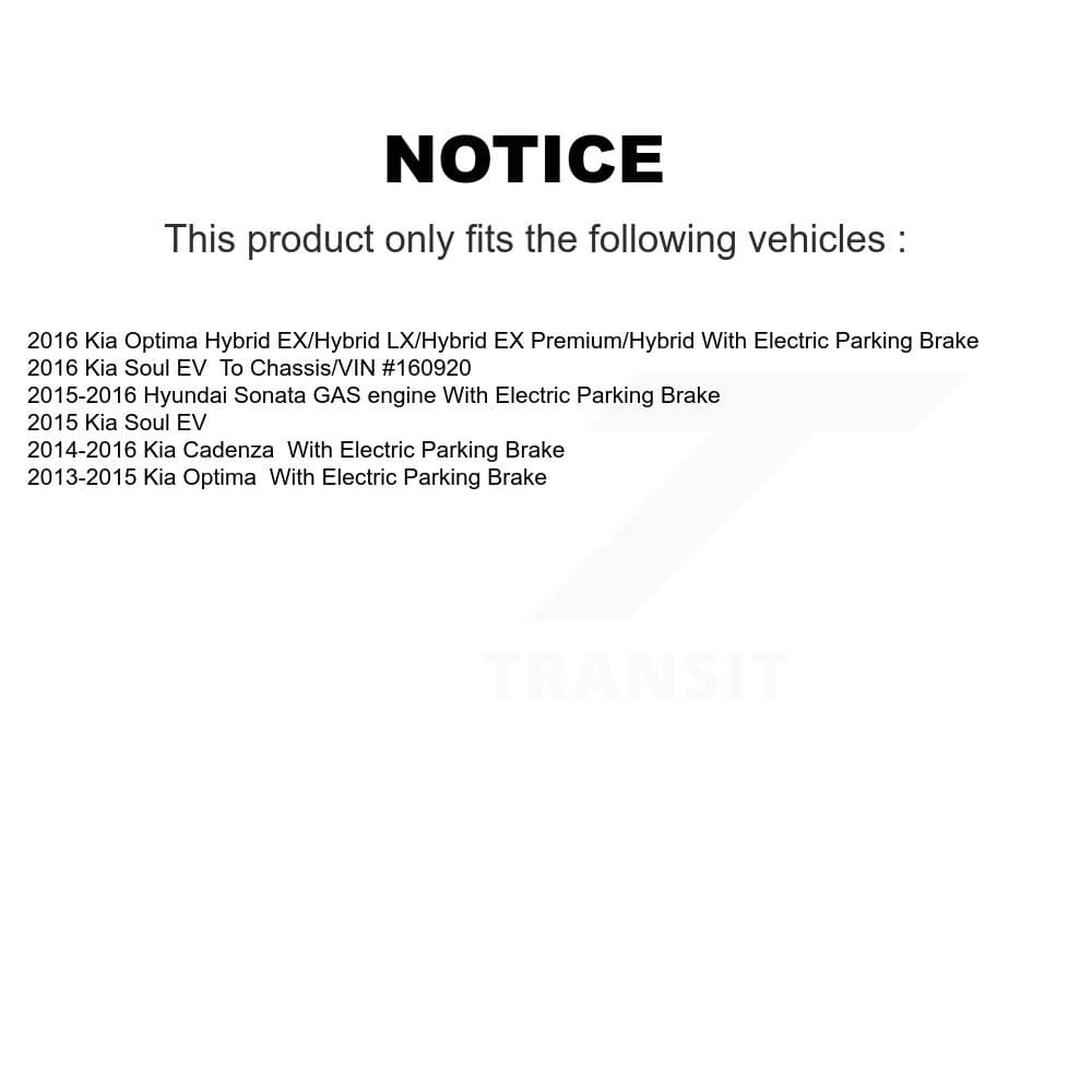 Transit Auto - KDA-102319 - Rear Disc Brake Kits image 19