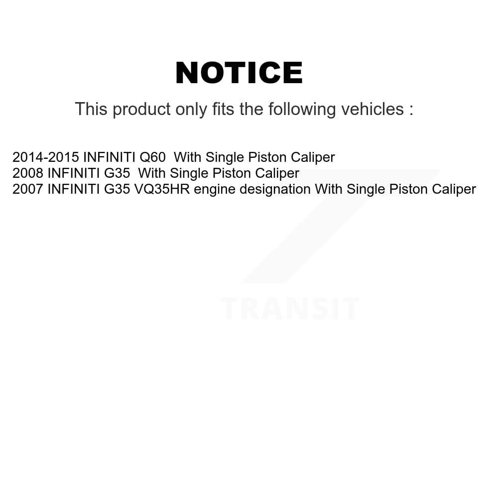 Transit Auto - KDA-102569 - Front and Rear Disc Brake Kits image 19