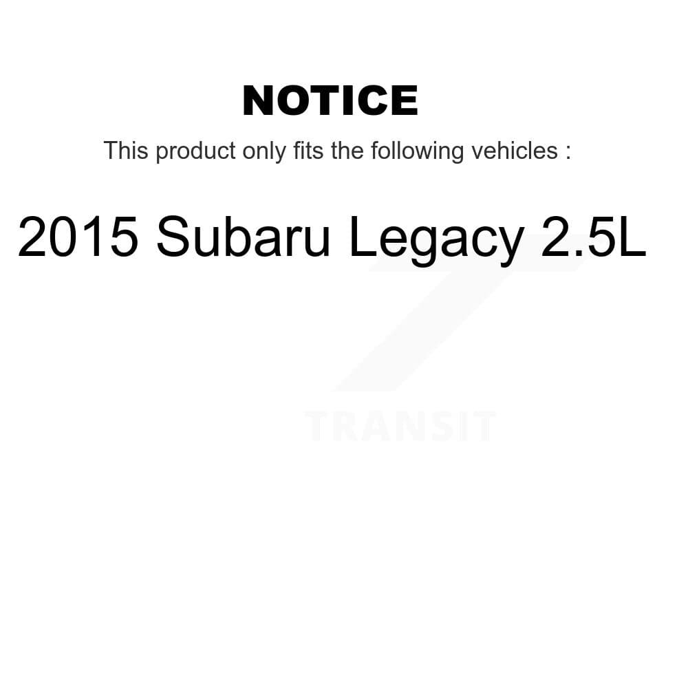 Transit Auto - KDA-102631 - Front and Rear Disc Brake Kits image 19