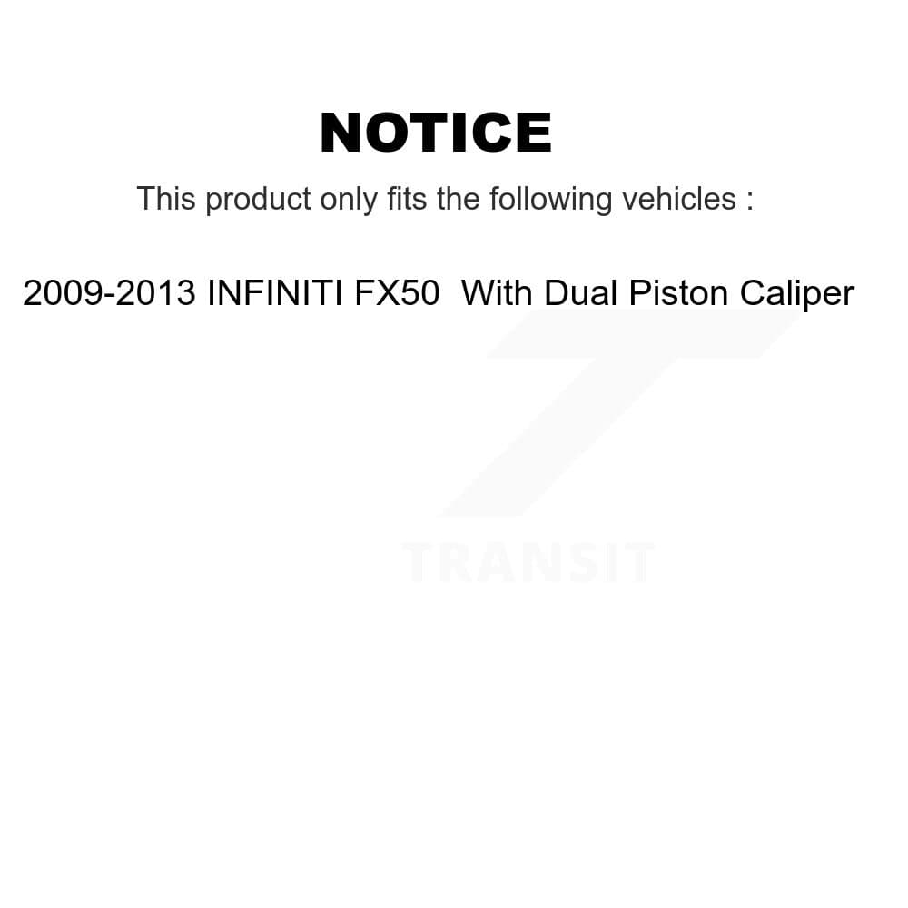 Transit Auto - KDA-102866 - Front and Rear Disc Brake Kits image 19
