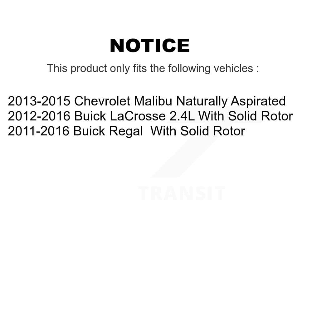 Transit Auto - KDA-102915 - Rear Disc Brake Kits image 19