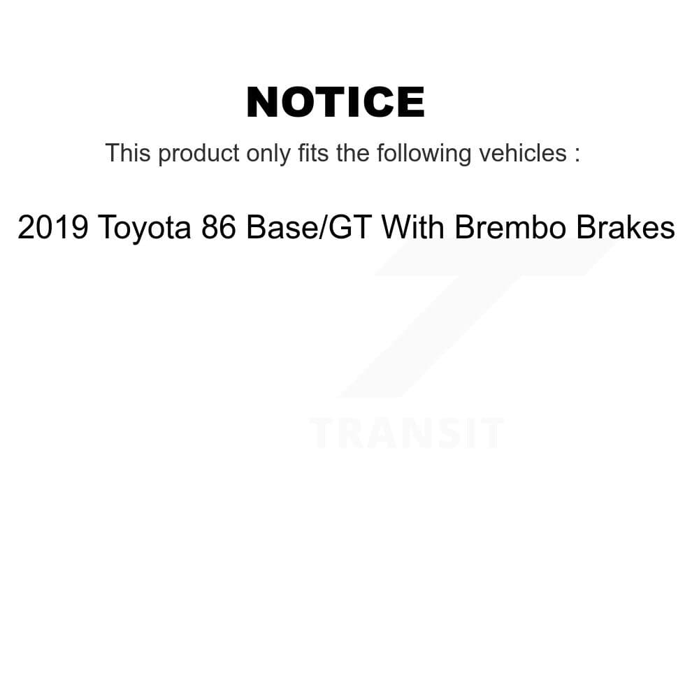 Transit Auto - KDA-103040 - Front Disc Brake Kits image 19