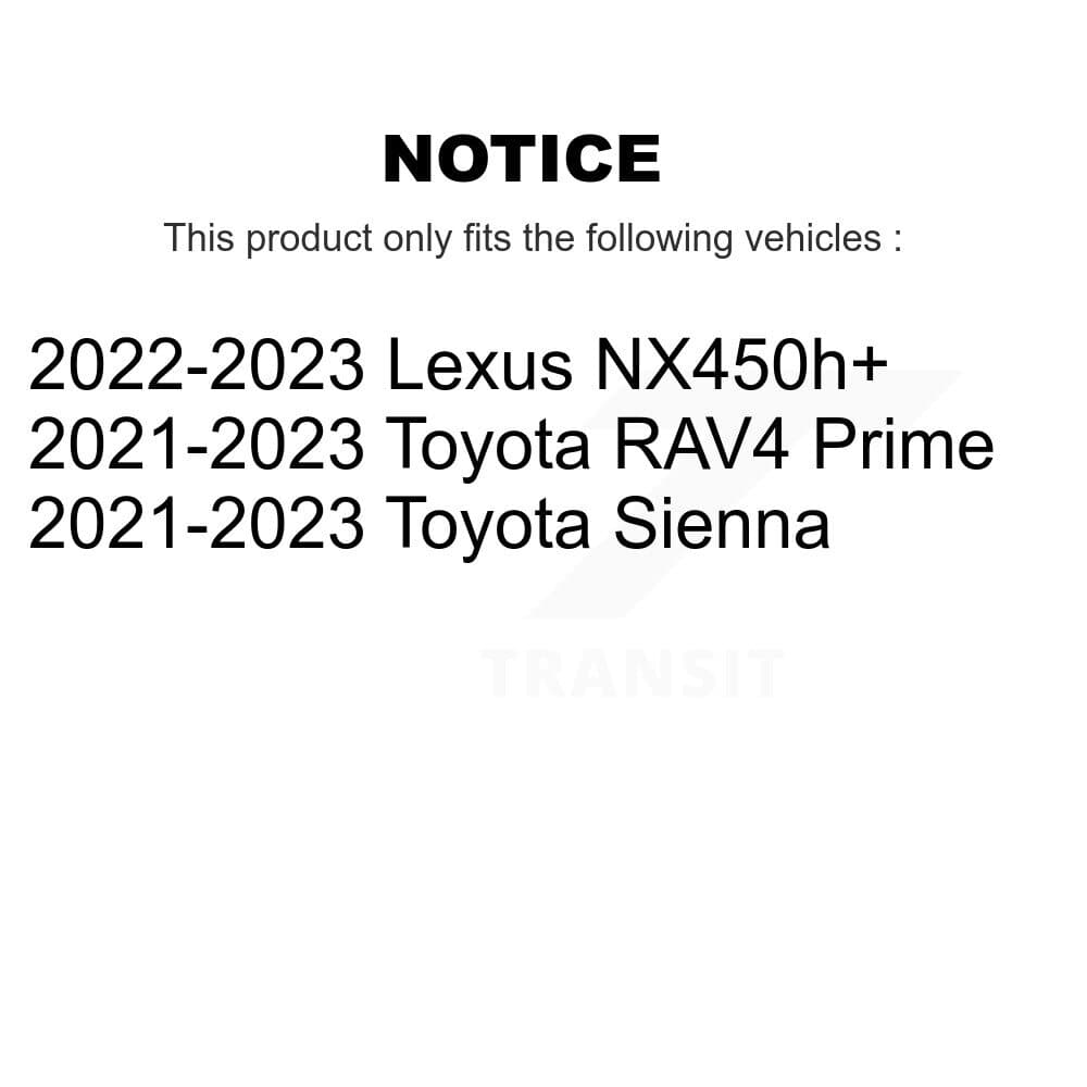Transit Auto - KDA-103154 - Front and Rear Disc Brake Kits image 19
