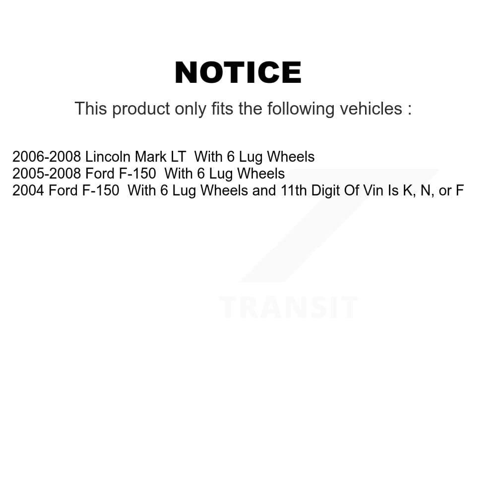 Transit Auto - KDA-103419 - Rear Disc Brake Kits image 19