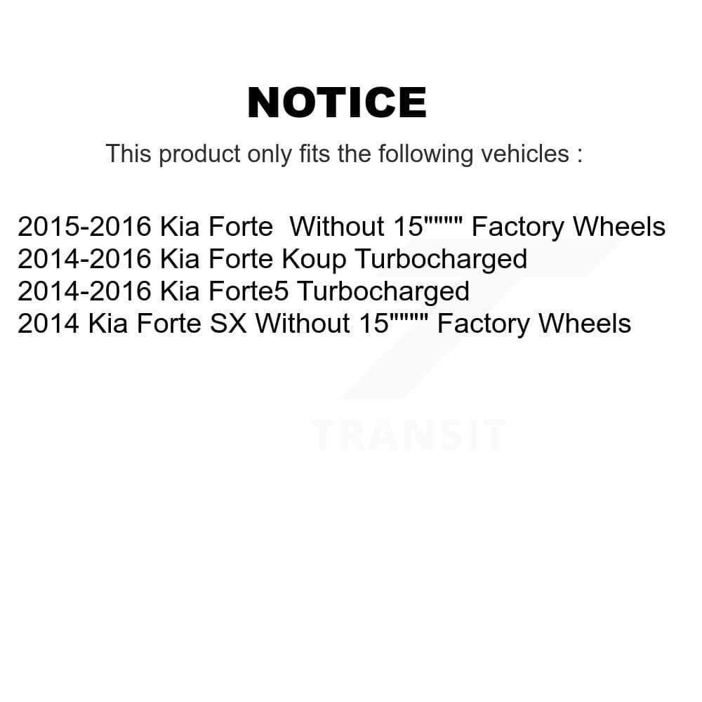 Transit Auto - KDC-100046 - Front Disc Brake Kits image 19