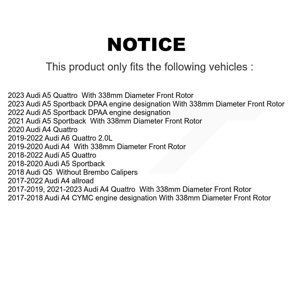 Transit Auto - KDC-100157 - Front Disc Brake Kits image 19