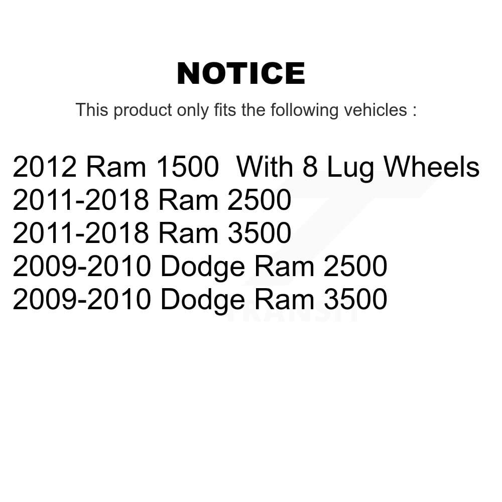 Transit Auto - KDC-100311 - Front and Rear Disc Brake Kits image 19