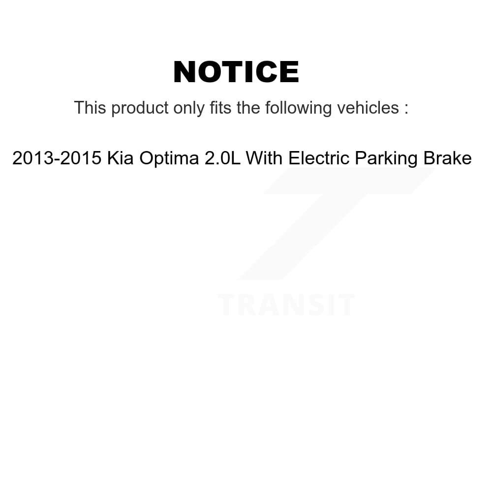 Transit Auto - KDC-100387 - Front and Rear Disc Brake Kits image 19
