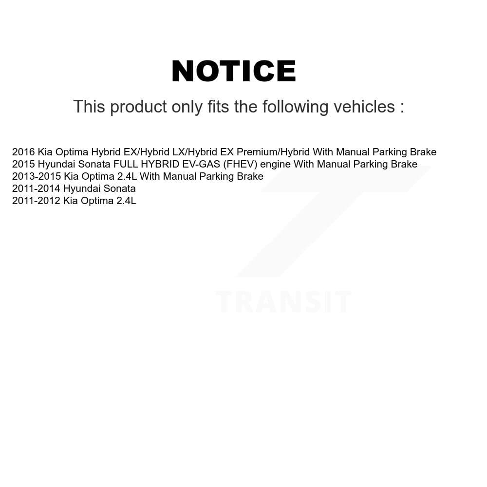 Transit Auto - KDC-100390 - Front and Rear Disc Brake Kits image 19