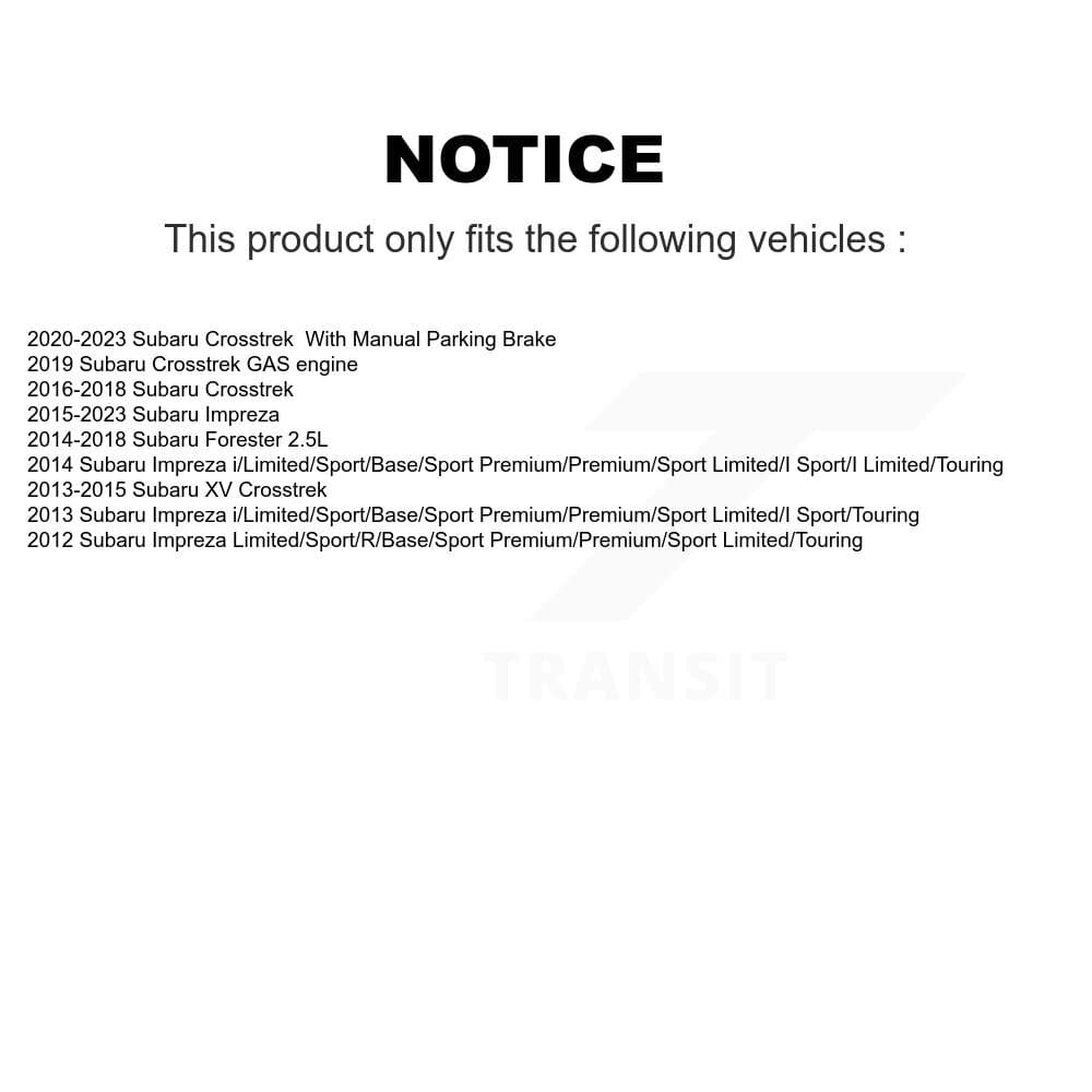 Transit Auto - KDC-100796 - Rear Disc Brake Kits image 19